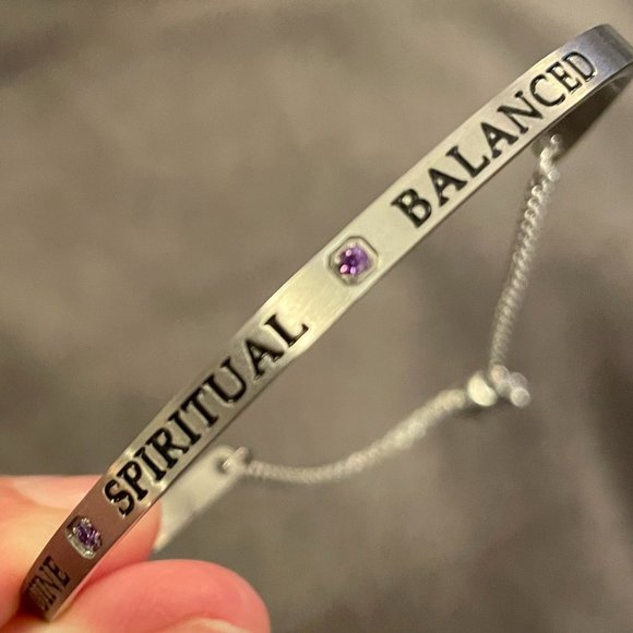 Inspirational Cuff Bracelet - Picture 3 of 3